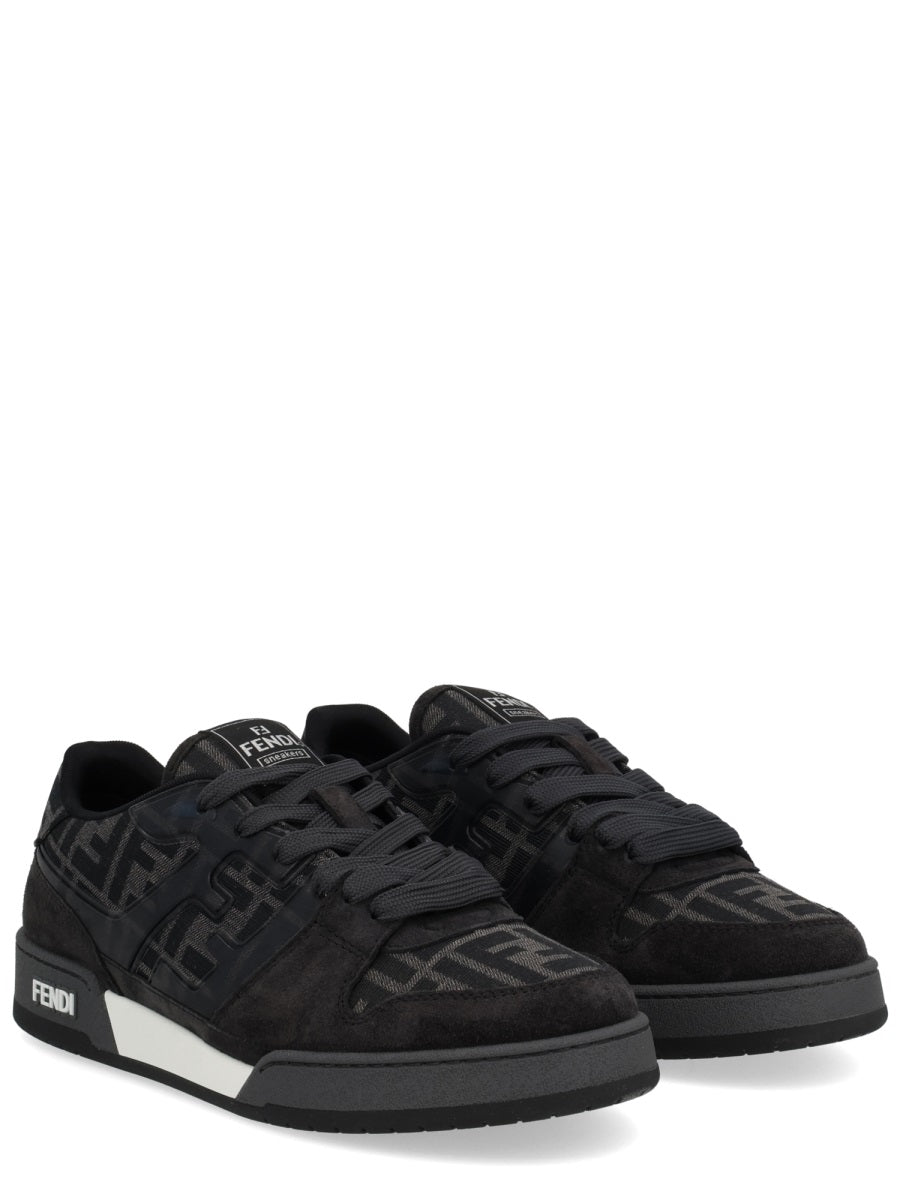 FENDI Men's Premium Leather Sneakers