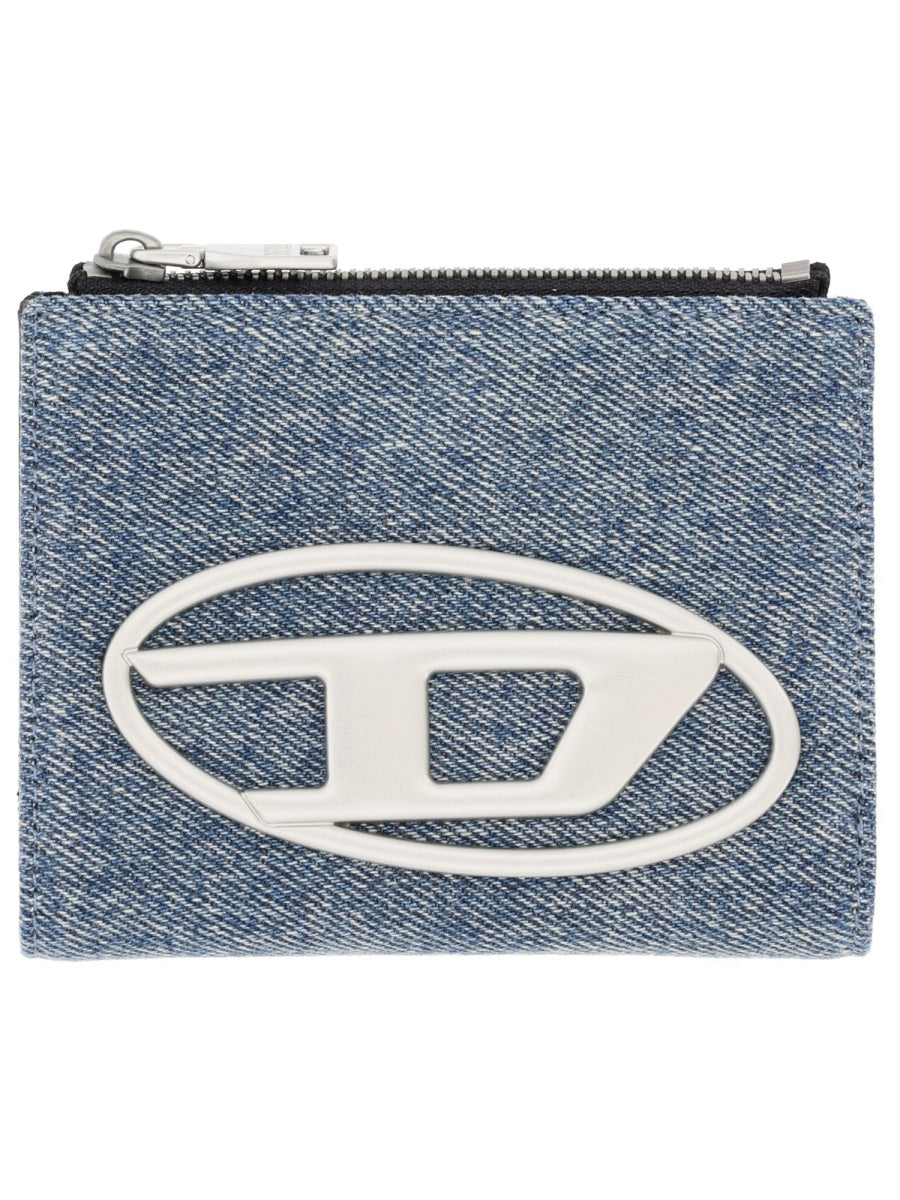 DIESEL Cotton Wallet - Women’s Denim Mini