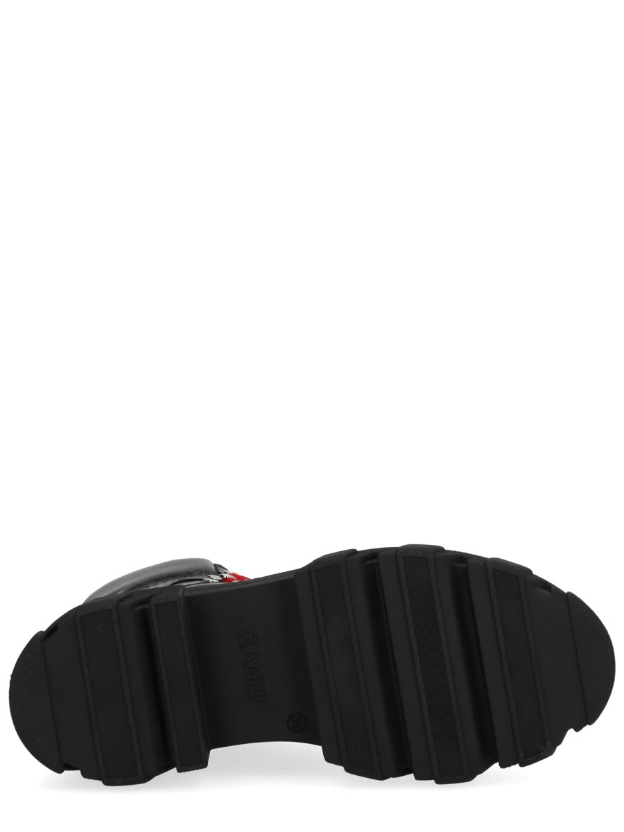 GANNI Eco-Friendly Hiking Boot for Women - FW25