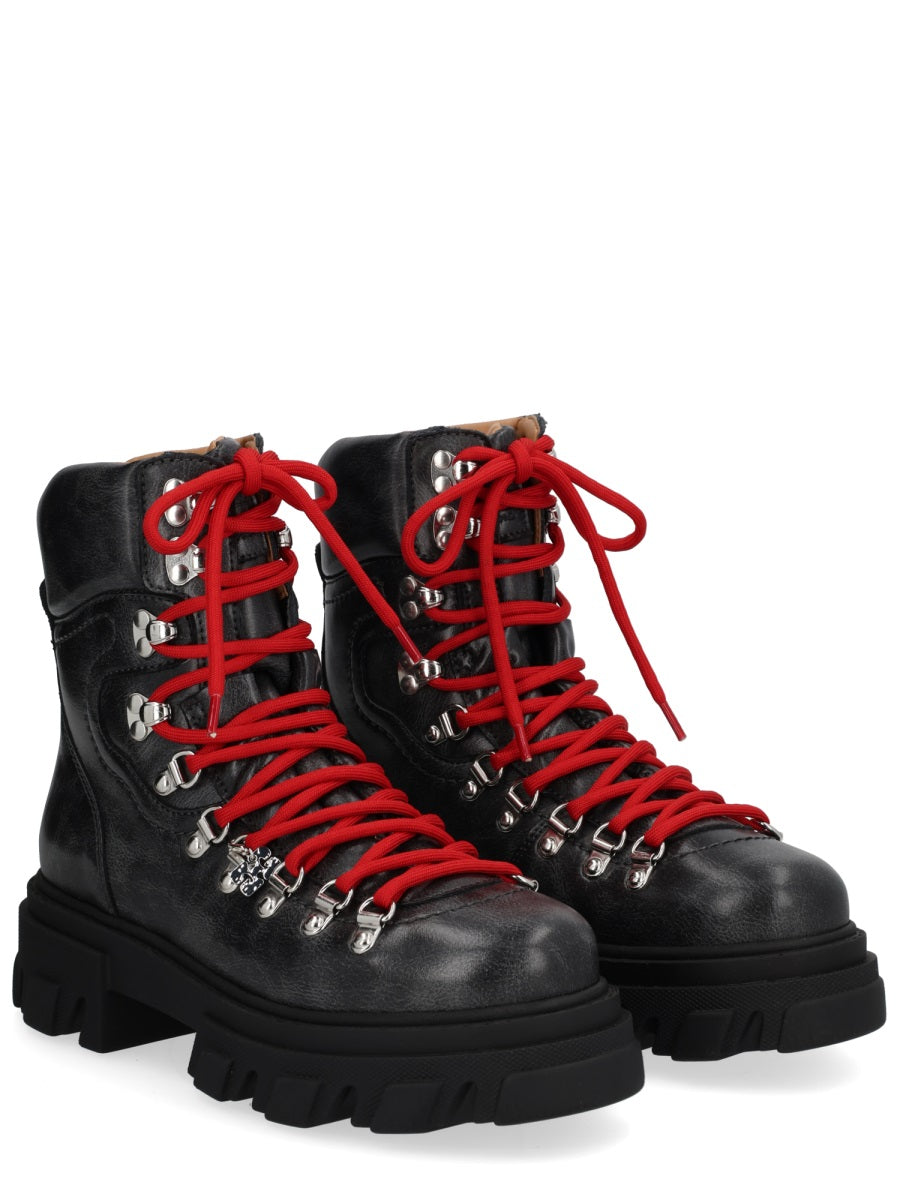 GANNI Eco-Friendly Hiking Boot for Women - FW25