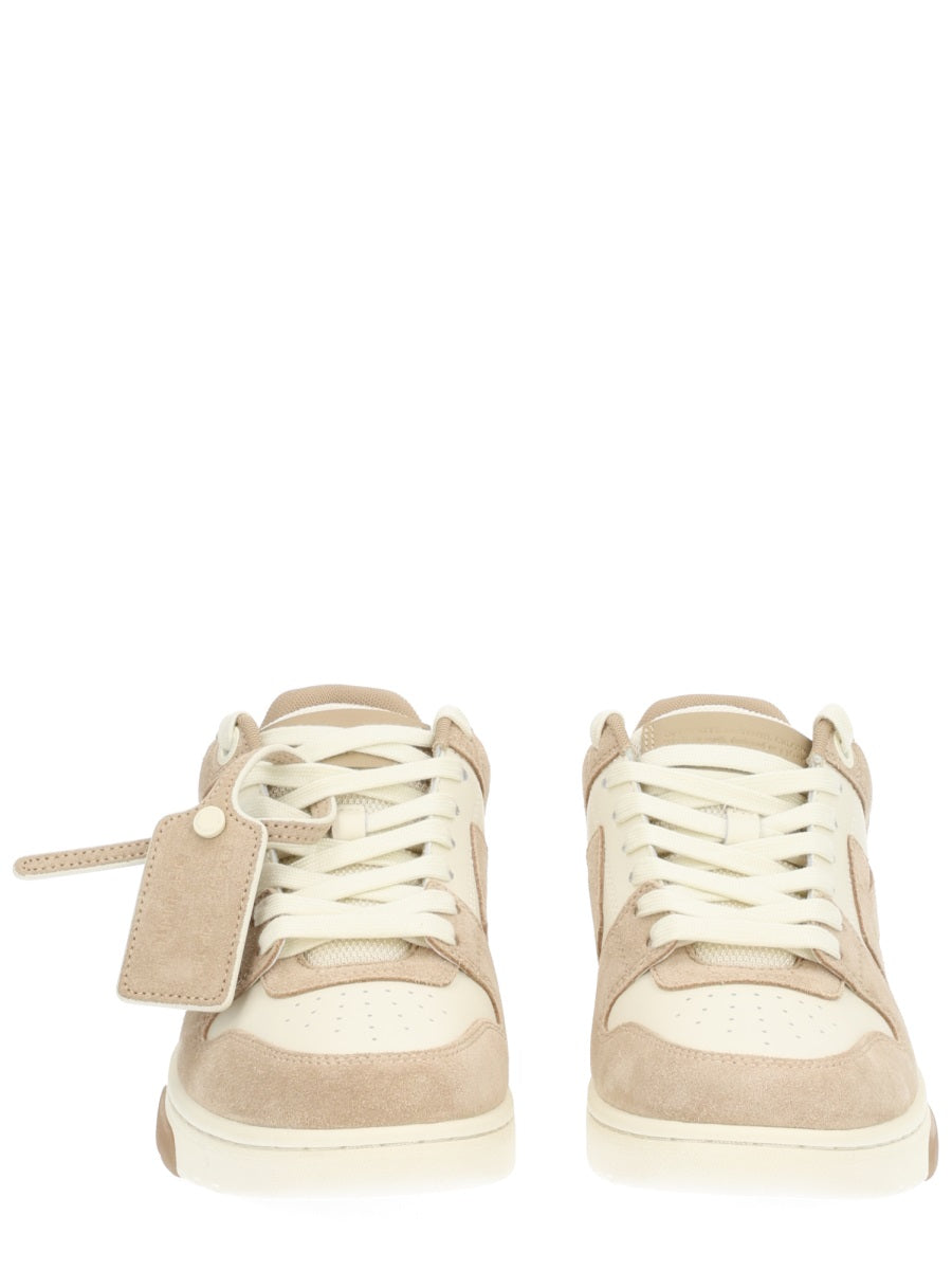 OFF-WHITE Recycled Leather and Rubber Sneakers for Women