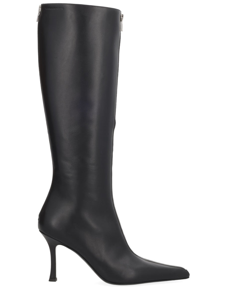 ALEXANDER WANG Leather Boots for Women - FW25 Collection