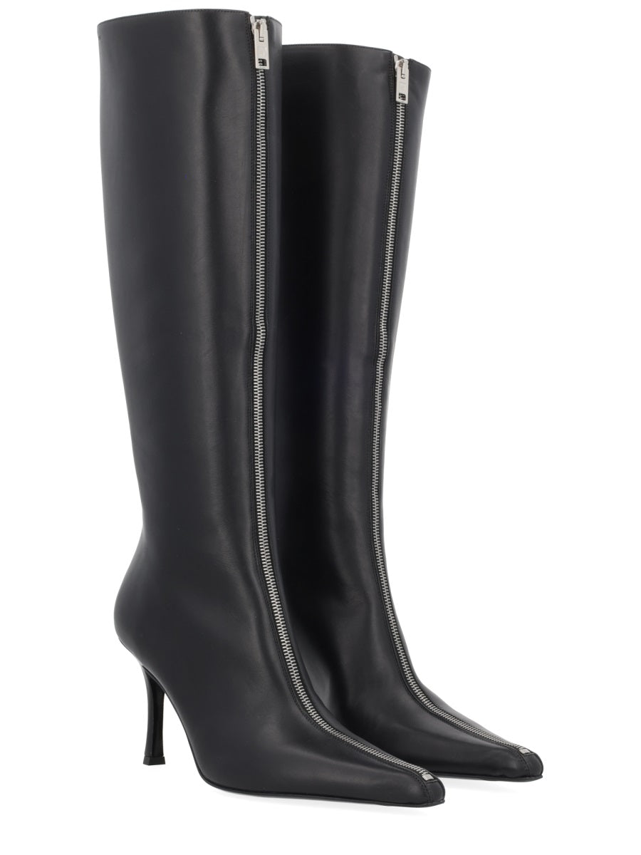 ALEXANDER WANG Leather Boots for Women - FW25 Collection