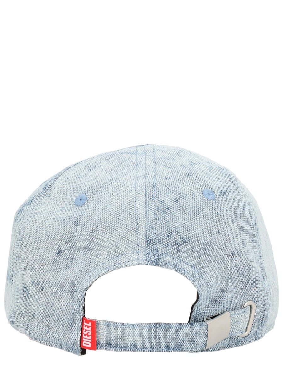 DIESEL Cotton Denim Hat for Men - FW25