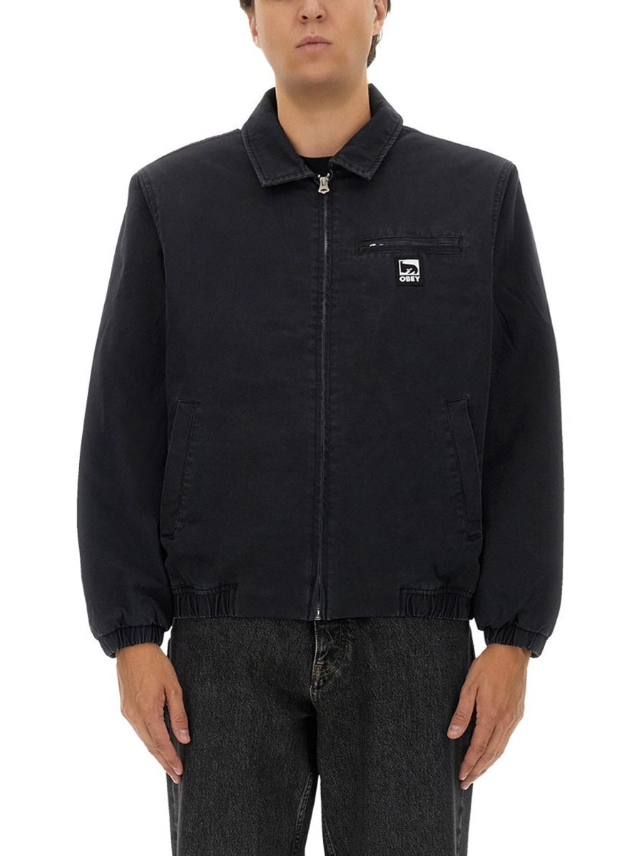 OBEY Logo Jacket - Men's Size L