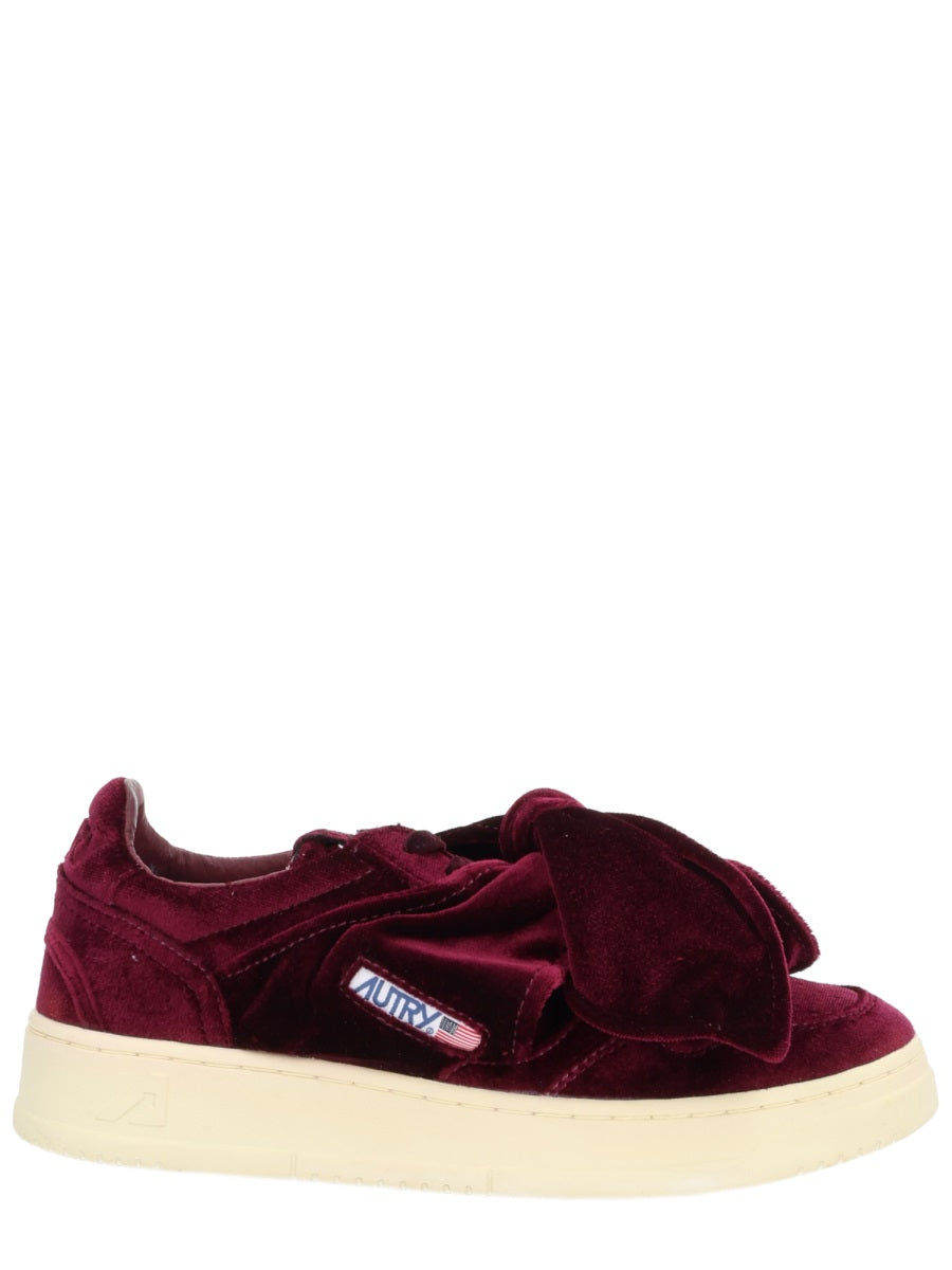AUTRY Velvet Sneakers for Women - FW25 Edition