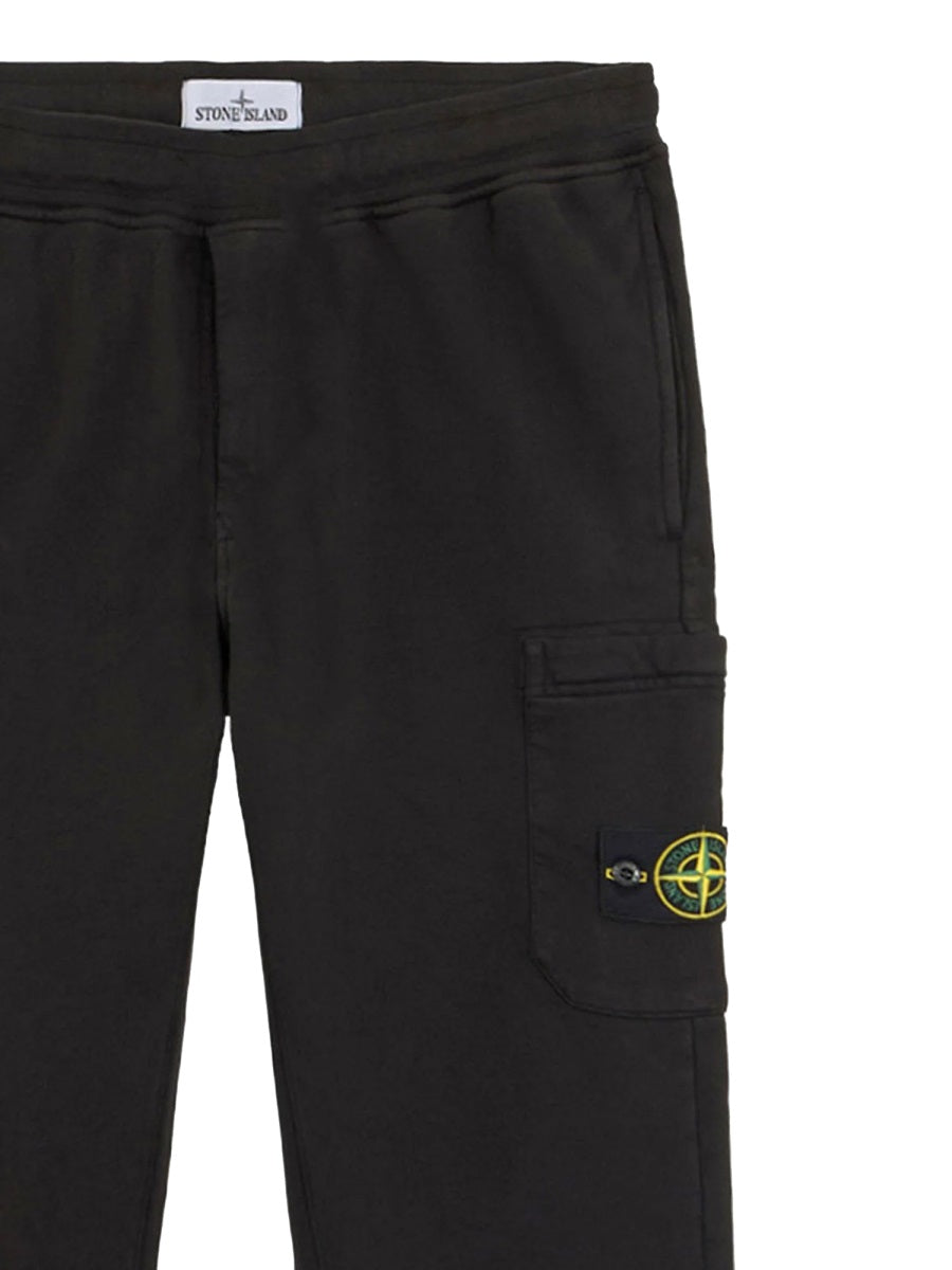 STONE ISLAND Mini Unisex Cotton Trousers