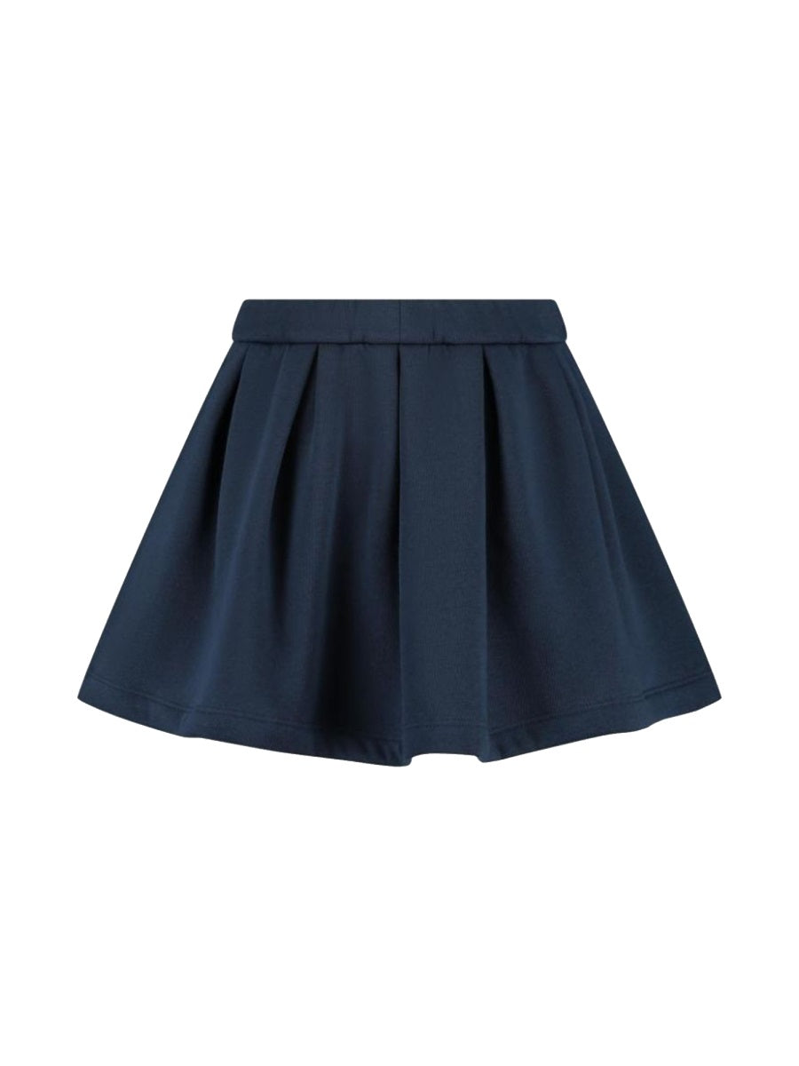 IL GUFO Mini Two-Piece T-Shirt and Skirt Set