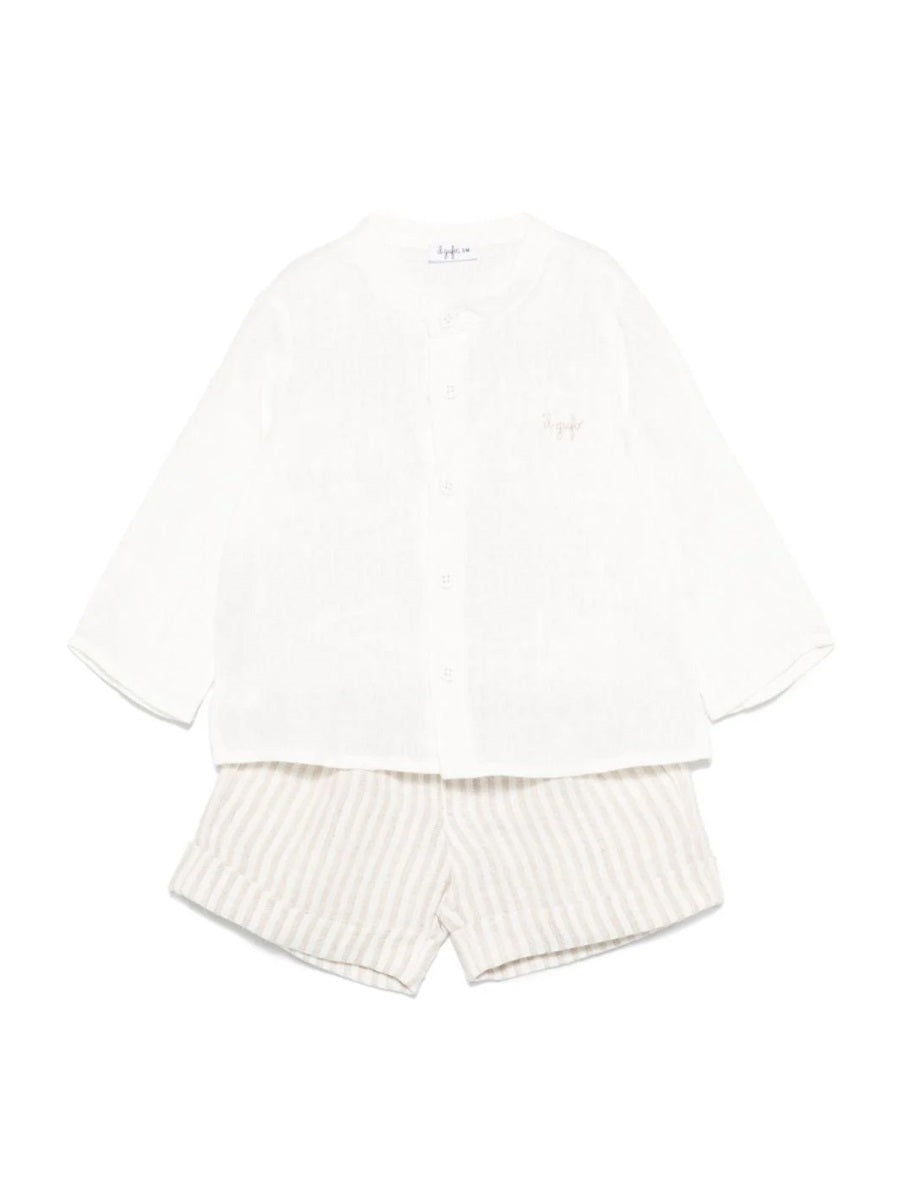 IL GUFO Two-Piece Linen Set for Kids - SS25