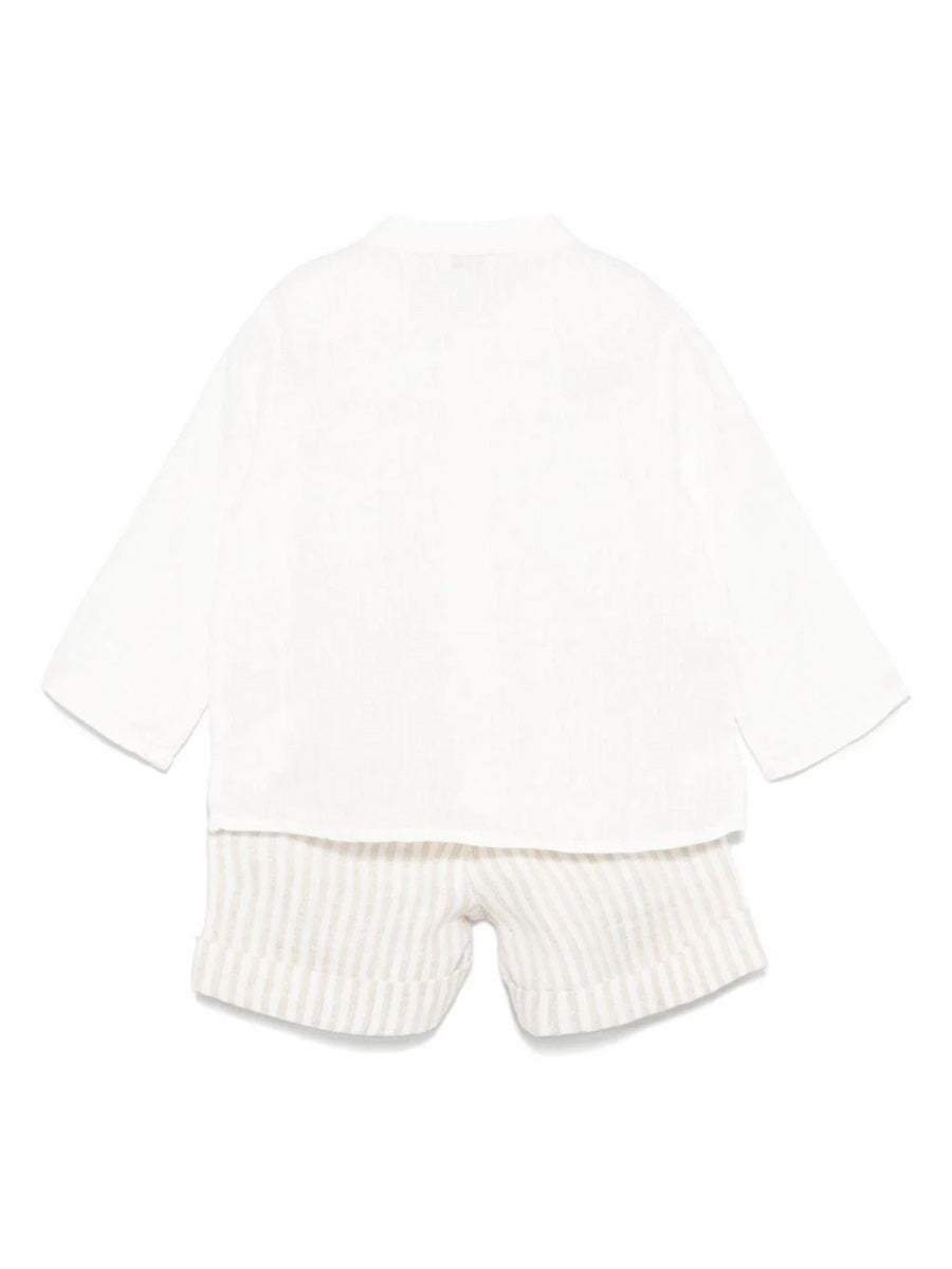 IL GUFO Two-Piece Linen Set for Kids - SS25