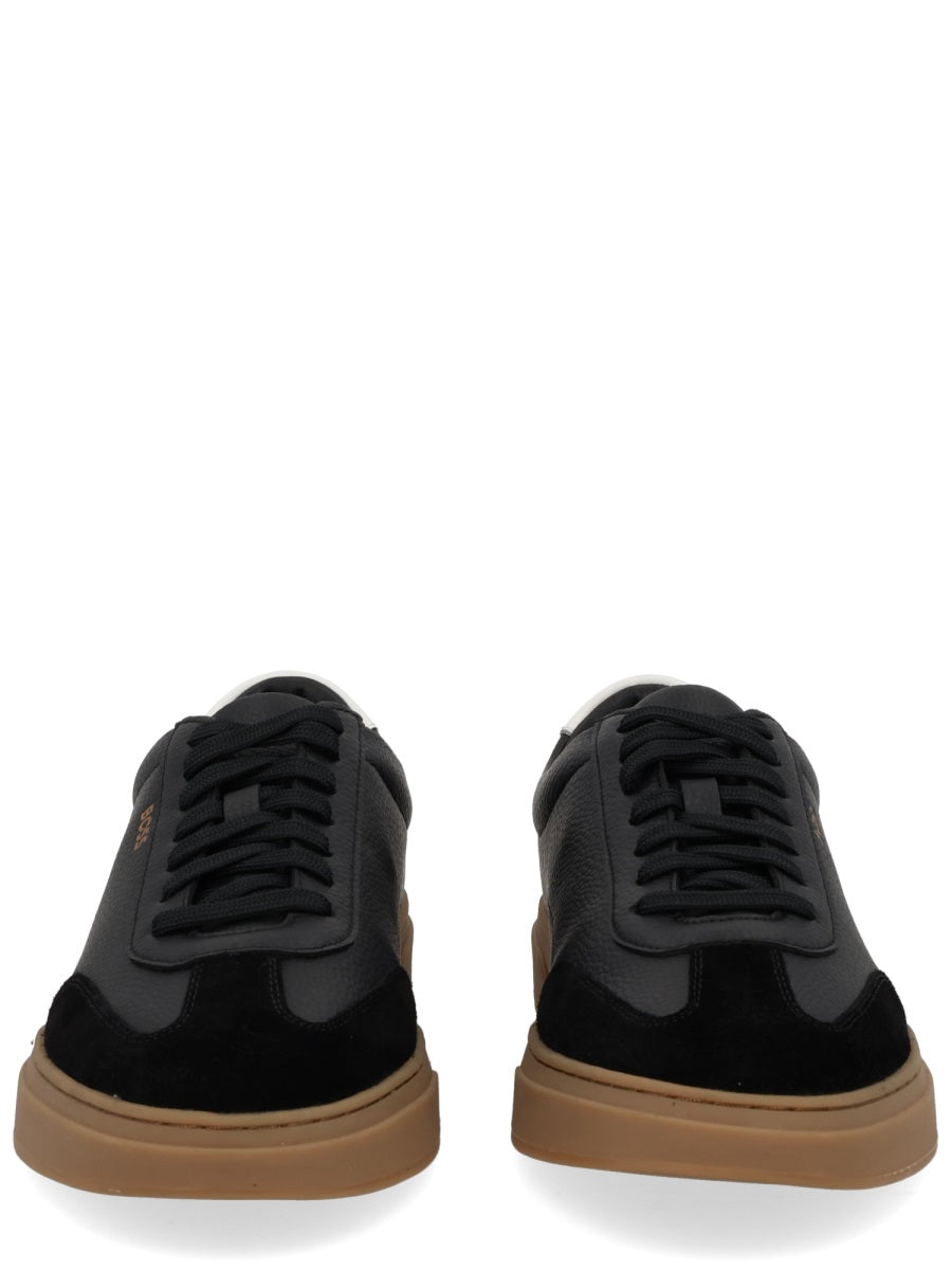 BOSS Men's Leather Sneakers
