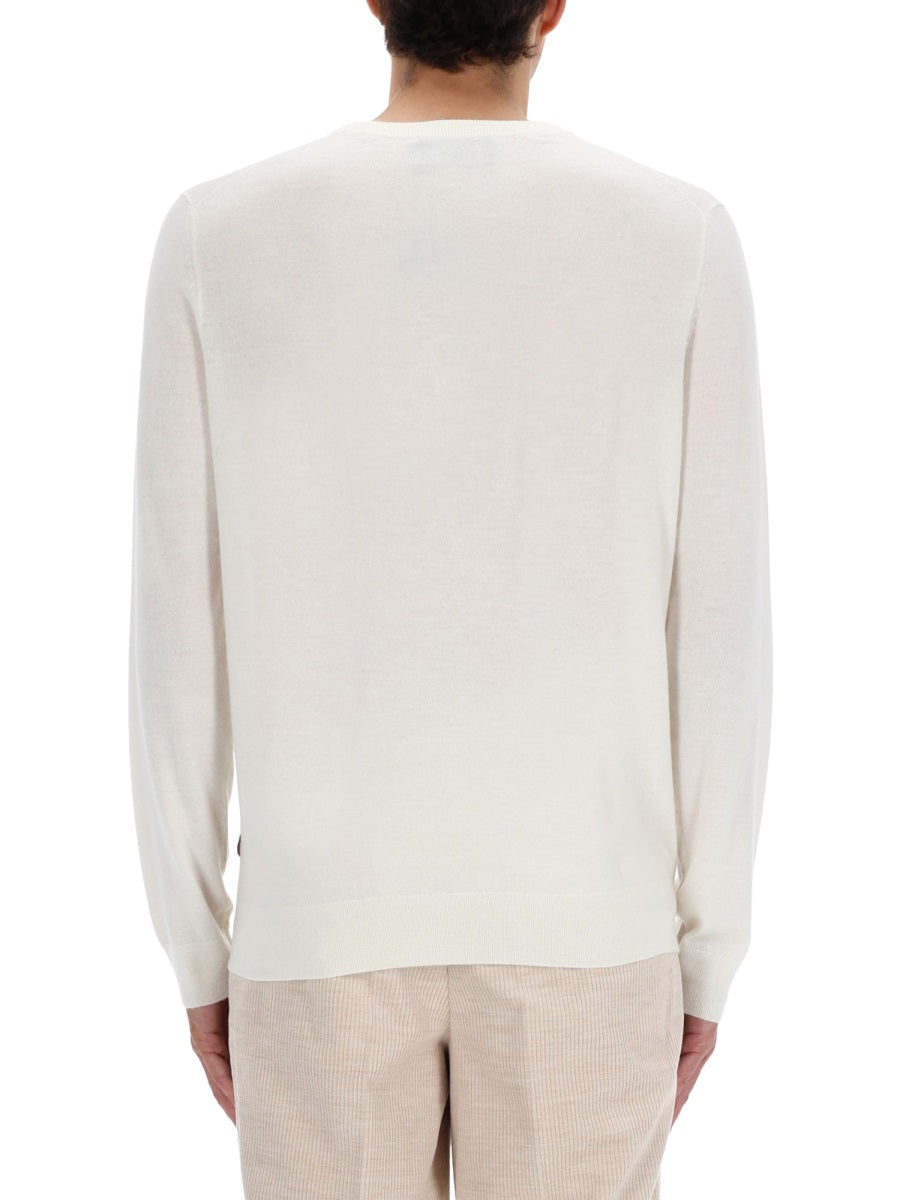 BOSS CAMEL Classic Sweater for Men - FW25 Collection