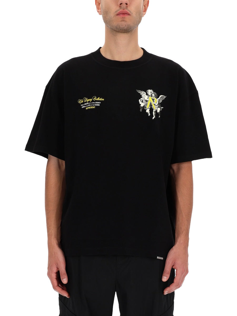 REPRESENT Classic Cotton T-Shirt - Men's FW25 Collection