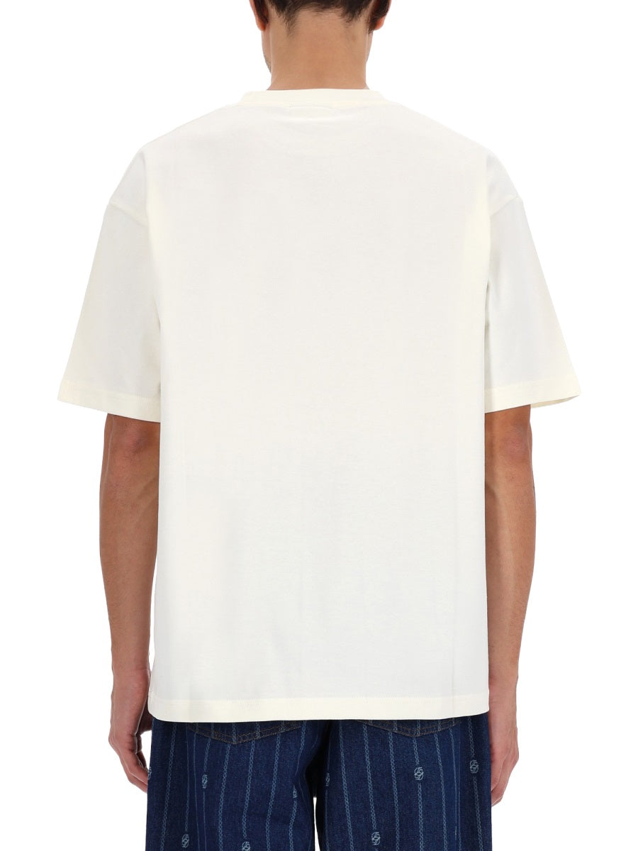 DRÔLE DE MONSIEUR Stylish Cotton T-Shirt for Men - FW25 Collection