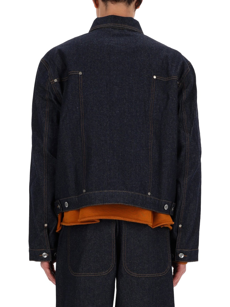 YMC Indigo Denim Jacket for Men - FW25 Collection