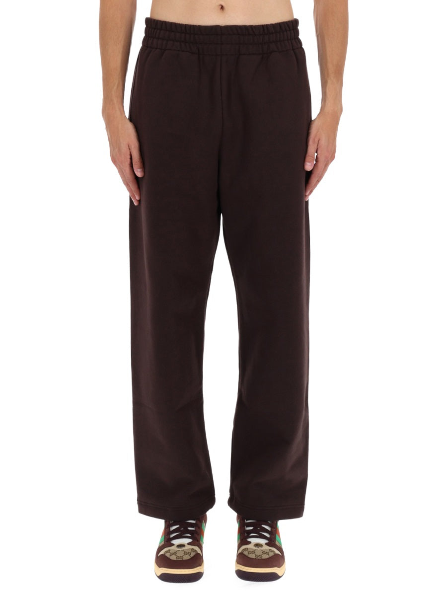 GUCCI Men's Straight Leg Jogging Pants - Size M