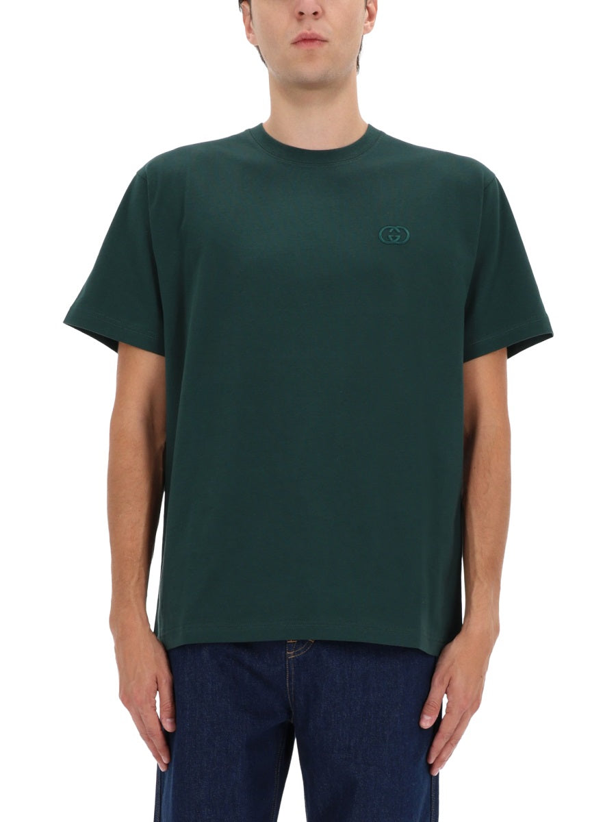 GUCCI Logo T-Shirt - Regular Fit, Size L