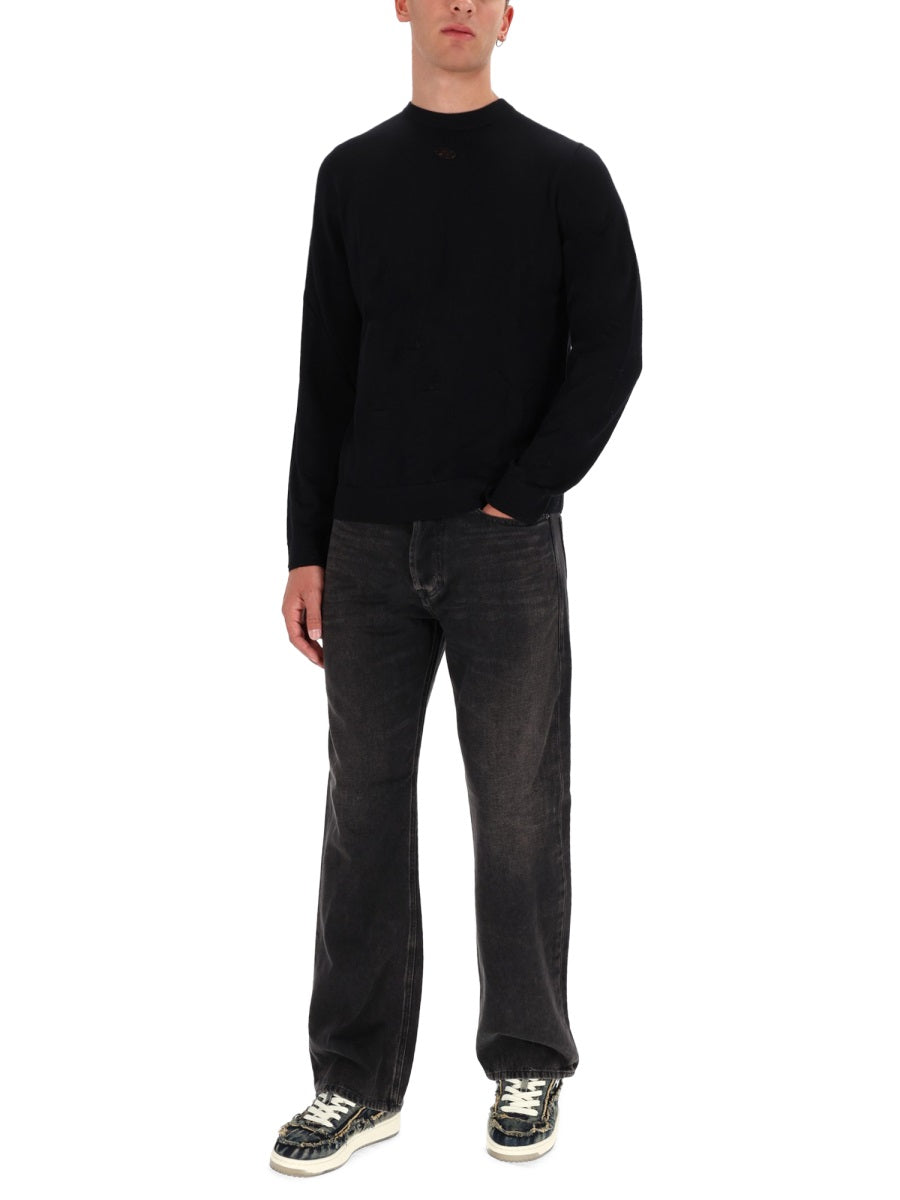 DIESEL Men's 100% Wool Sweater