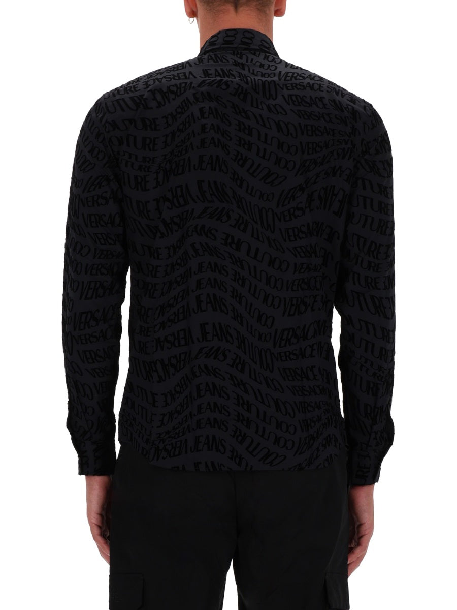 VERSACE JEANS COUTURE Elegant Classic Shirt for Men - FW25 Collection