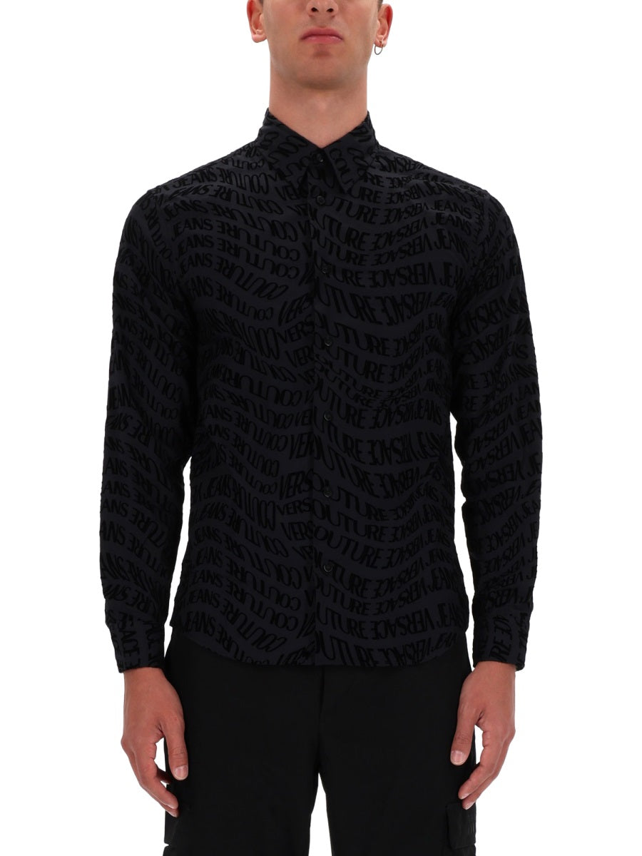 VERSACE JEANS COUTURE Elegant Classic Shirt for Men - FW25 Collection