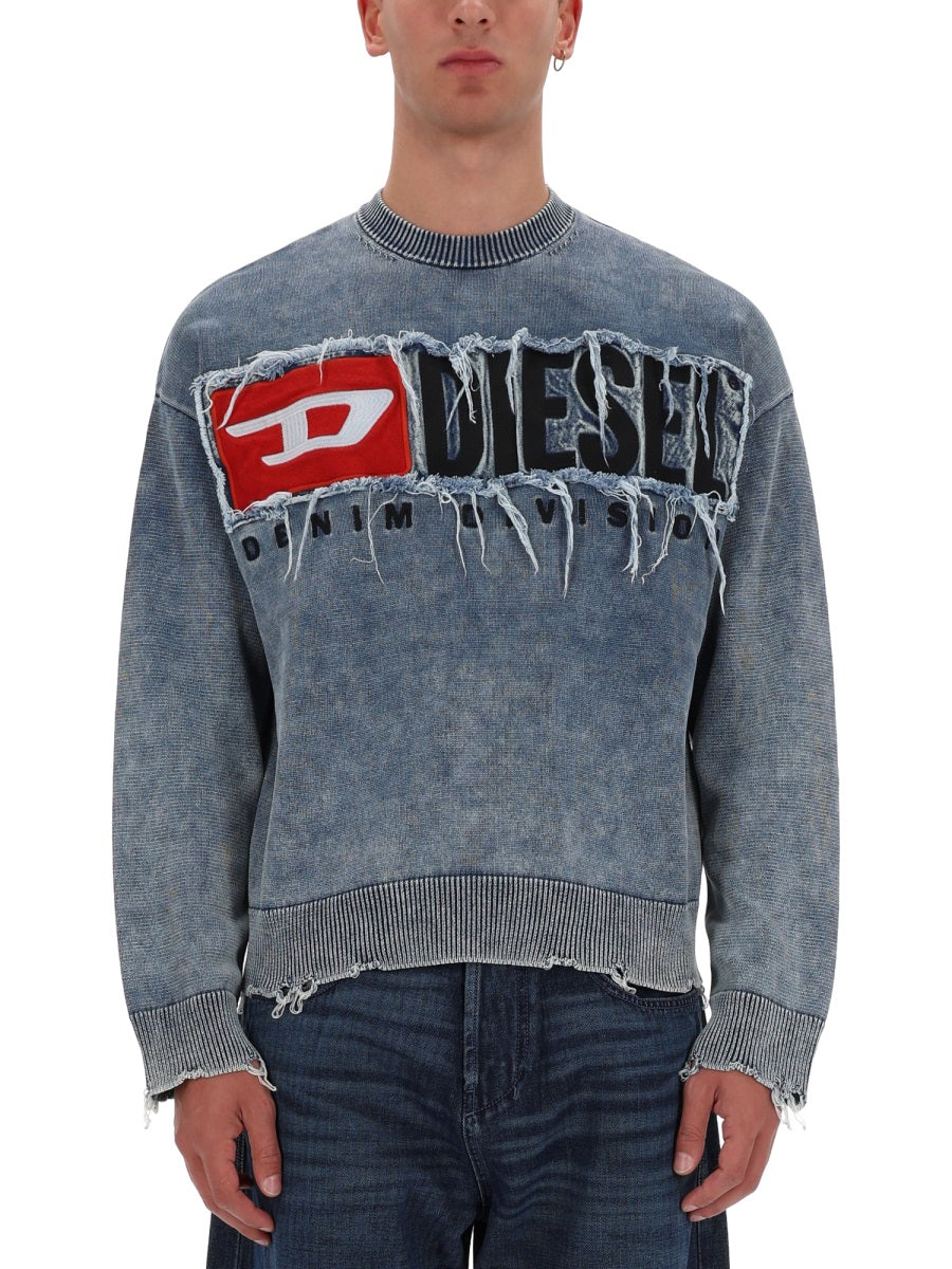 DIESEL Stylish Multicolour Sweater for Men - FW25 Collection