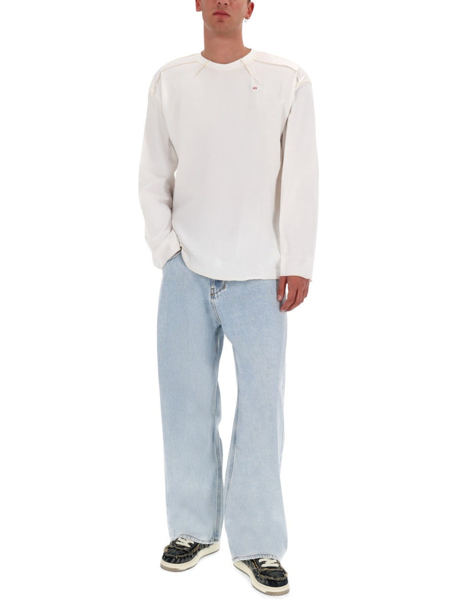 DIESEL Classic 100% Cotton T-Shirt for Men - FW25 Collection