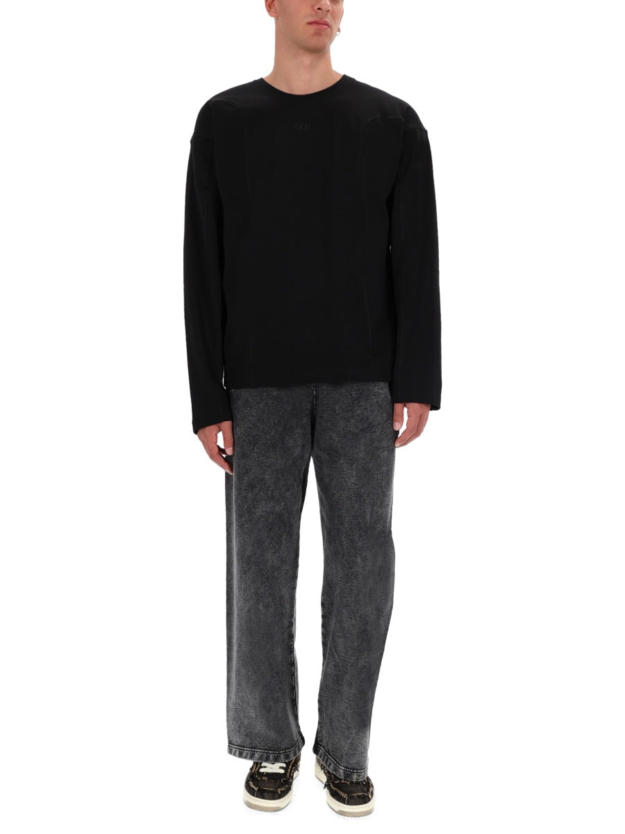 DIESEL Men's 100% Cotton Trousers - FW25 Collection