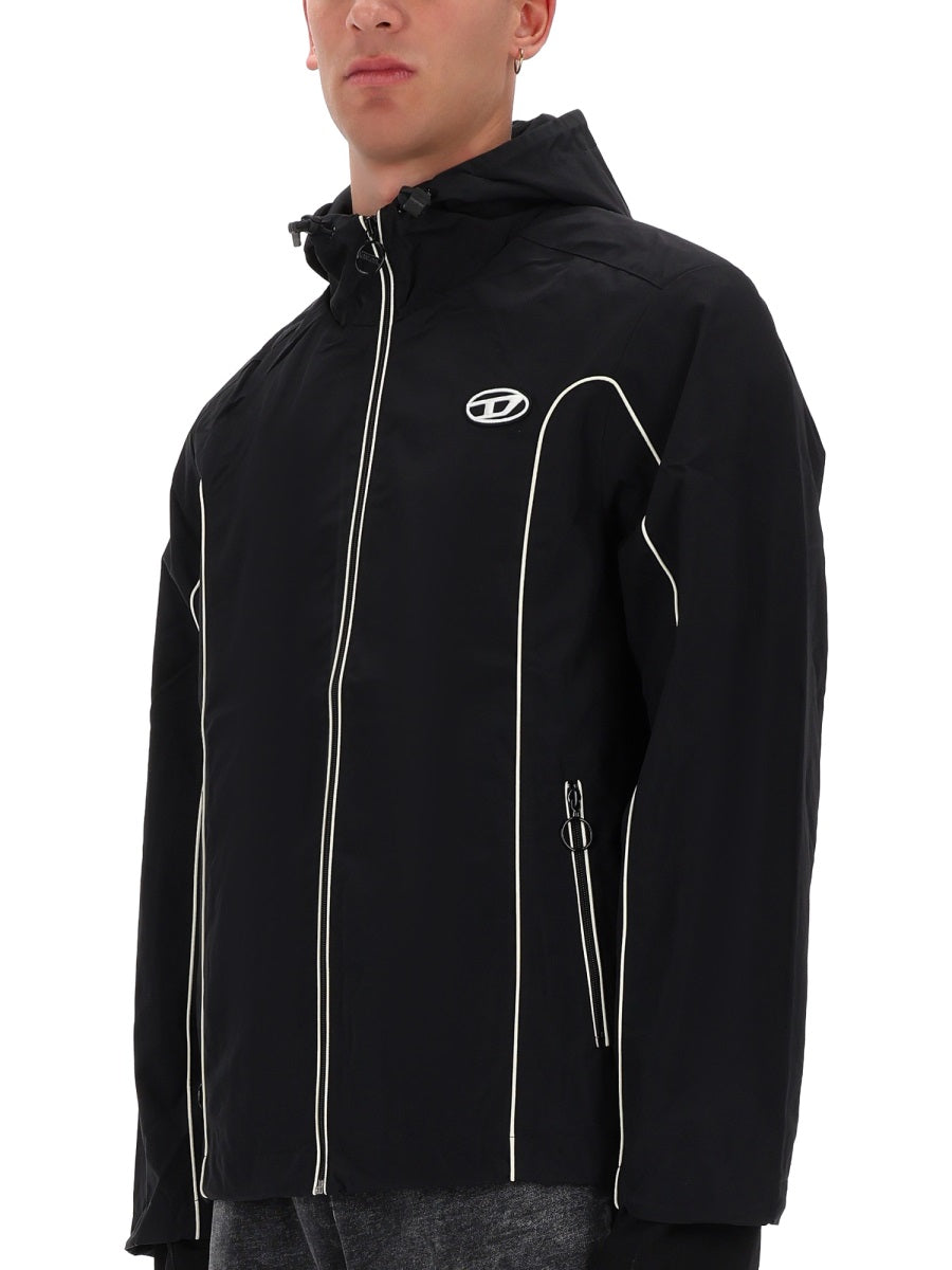 DIESEL Men's Polyamide-Nylon Jacket