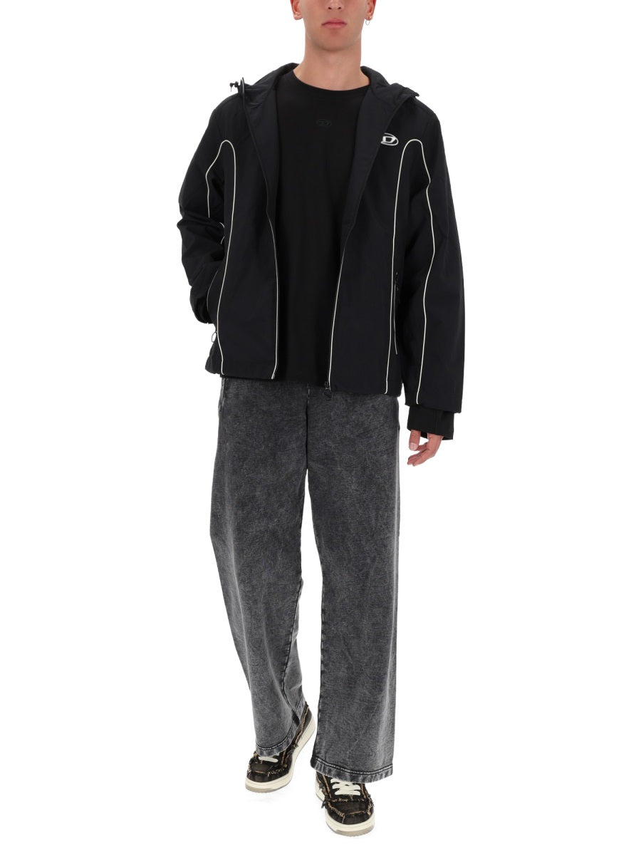 DIESEL Men's Polyamide-Nylon Jacket