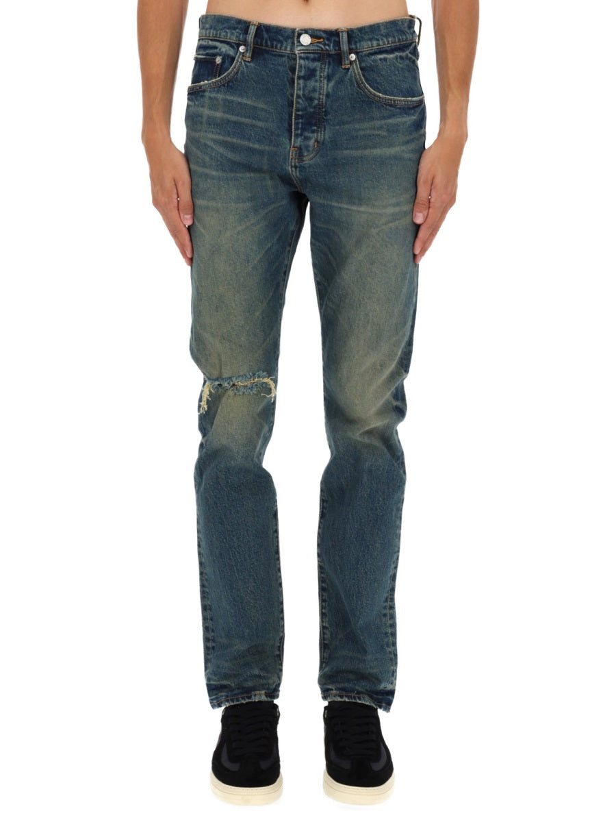 PURPLE BRAND Men's High-Quality Denim Jeans - FW25 Edition