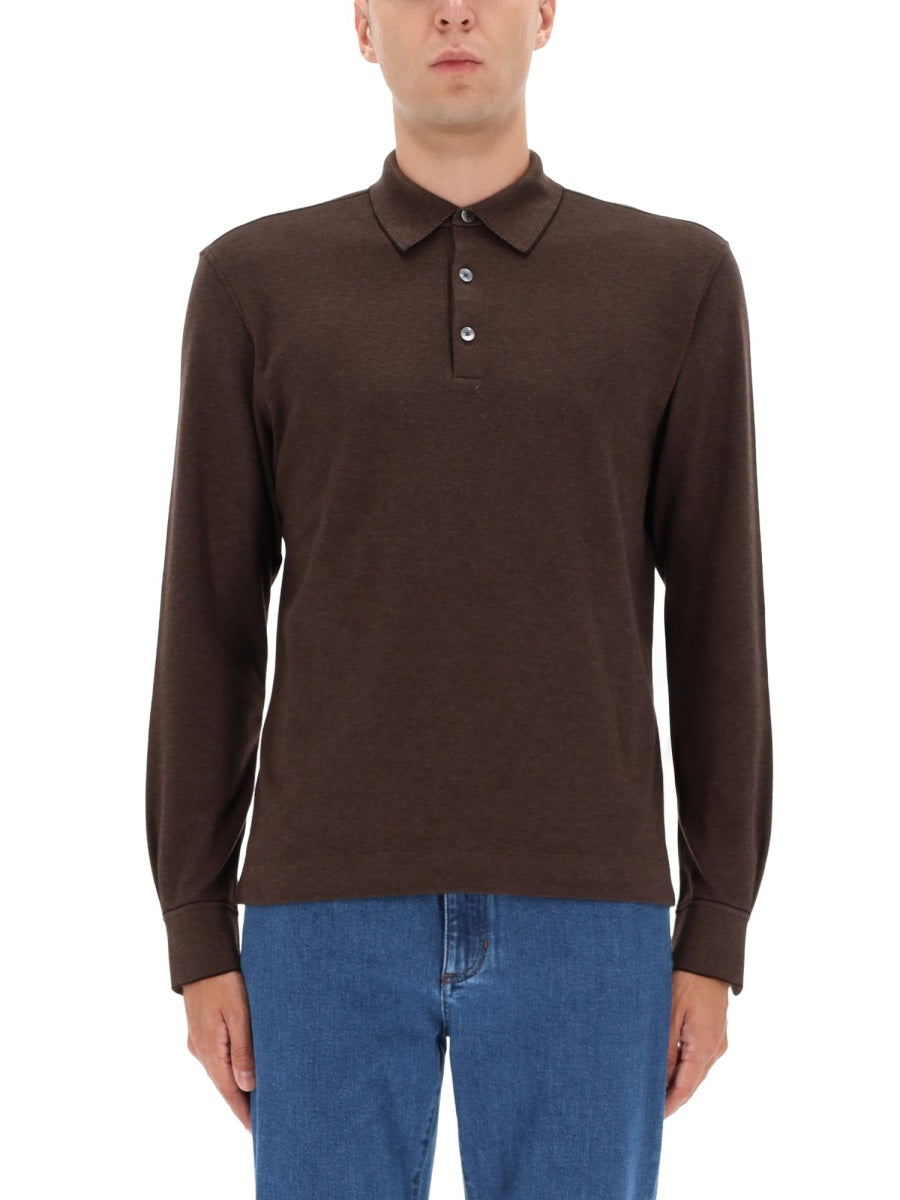 ZEGNA Classic Cotton Polo Shirt for Men