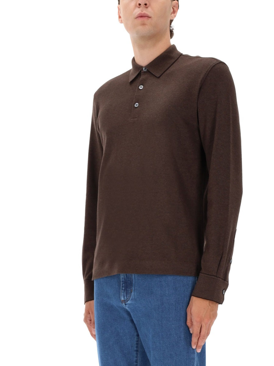 ZEGNA Classic Cotton Polo Shirt for Men