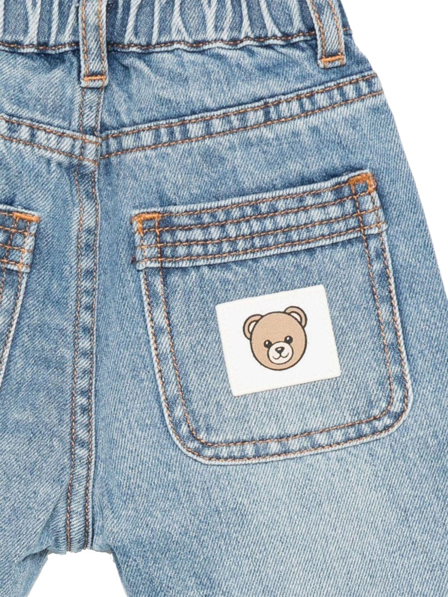 MOSCHINO Unisex Mini Trousers for Babies