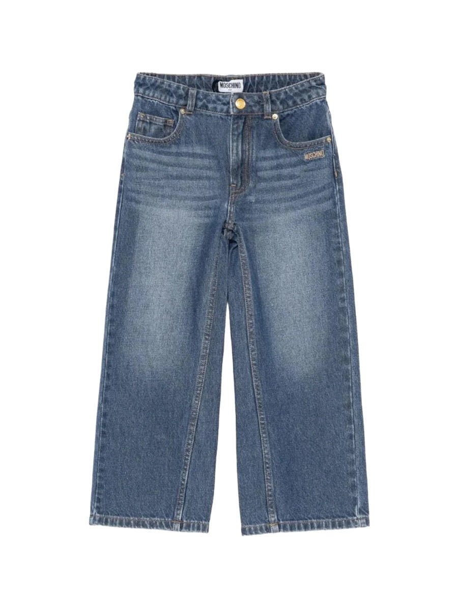 MOSCHINO Unisex Kids' Classic Jeans