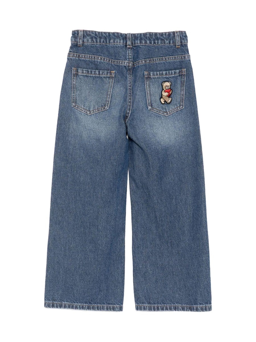 MOSCHINO Unisex Kids' Classic Jeans