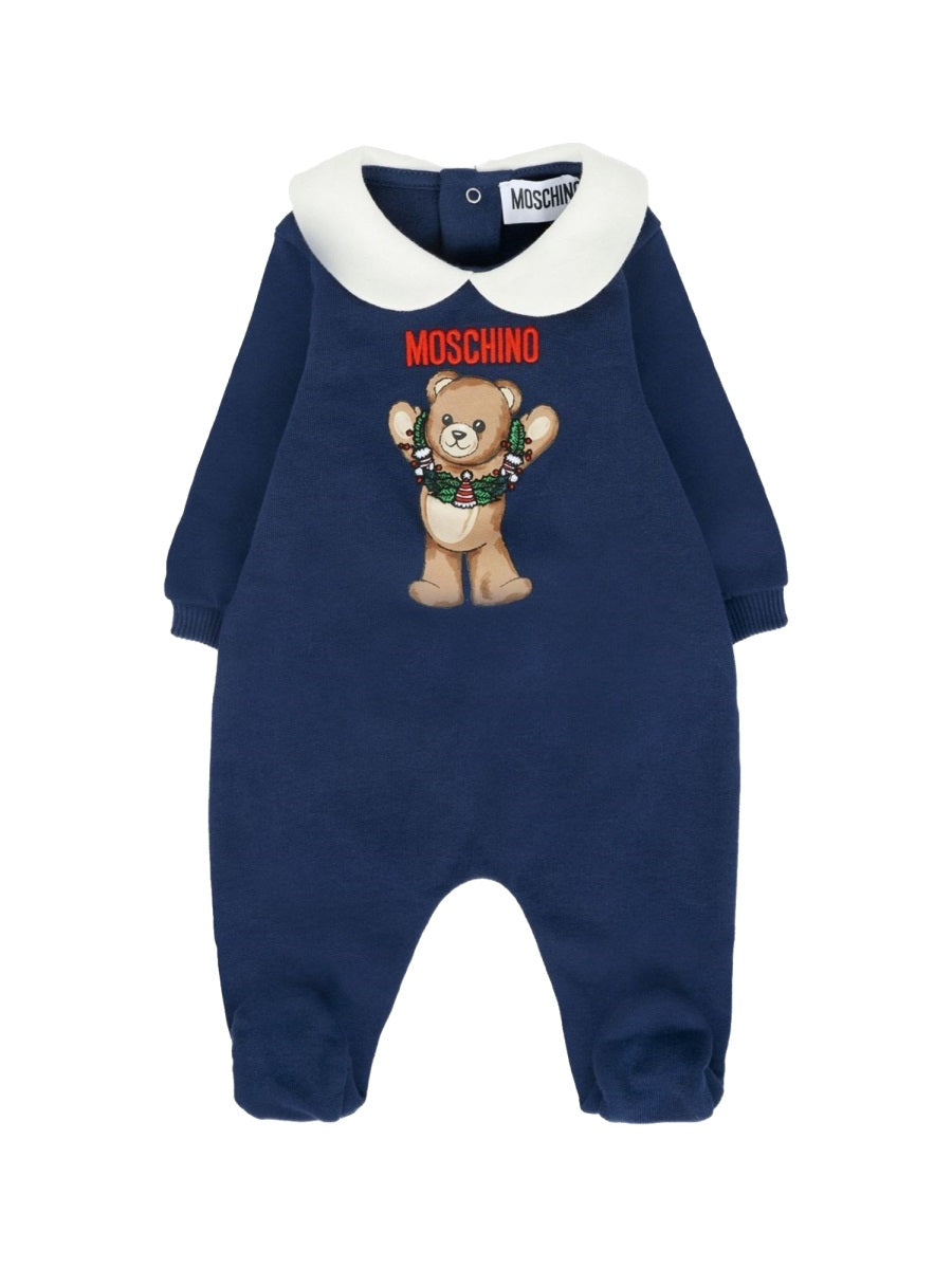 MOSCHINO Mini Unisex Baby Bodysuit