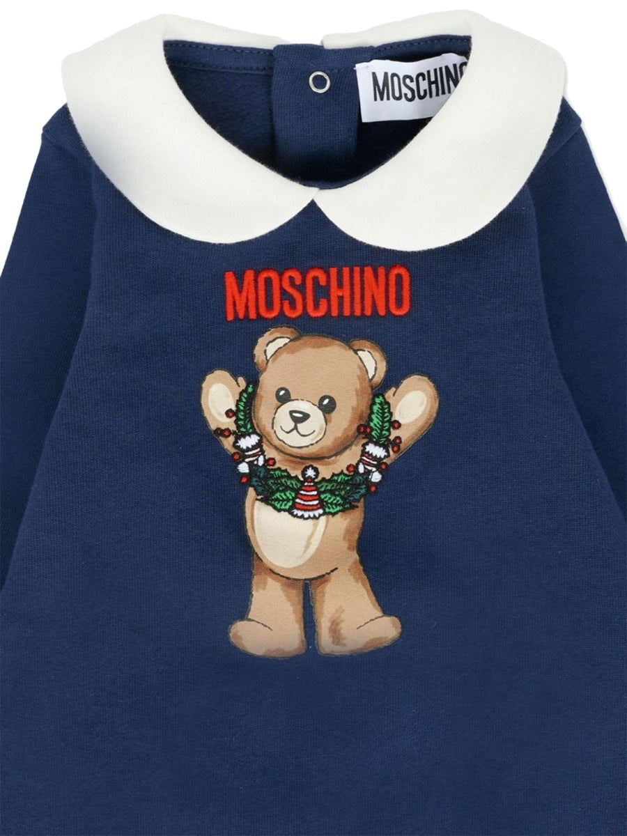 MOSCHINO Mini Unisex Baby Bodysuit