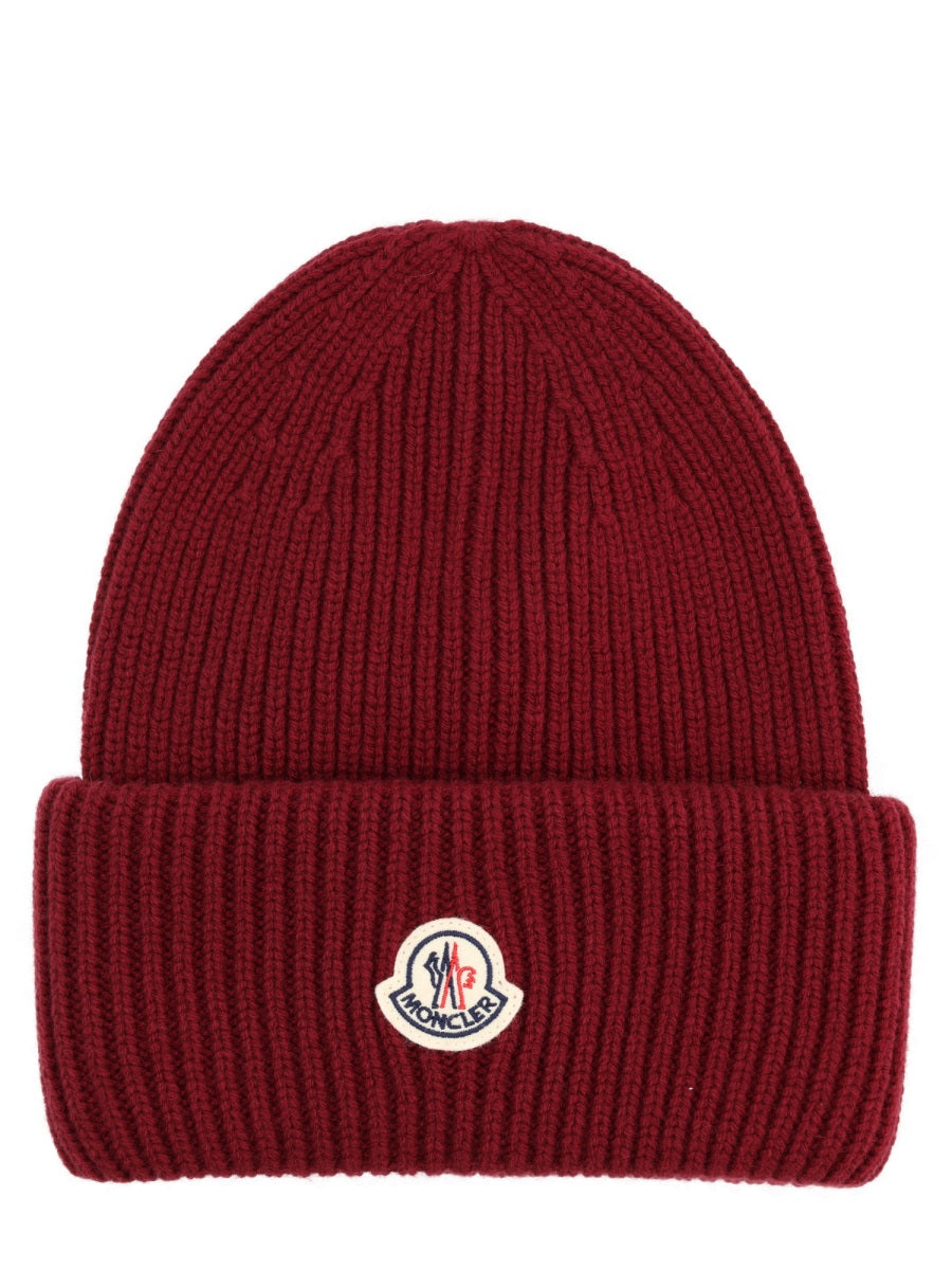 MONCLER Premium Wool and Cashmere Cap for Men