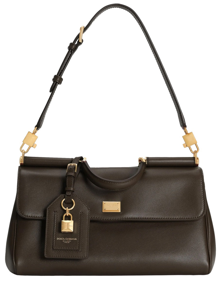 DOLCE & GABBANA Elegant Leather Handbag