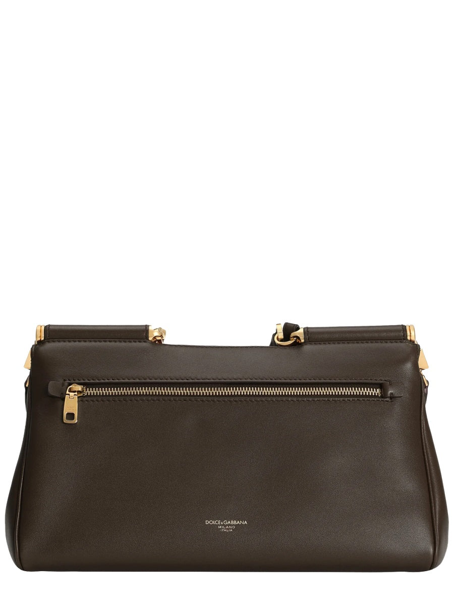 DOLCE & GABBANA Elegant Leather Handbag