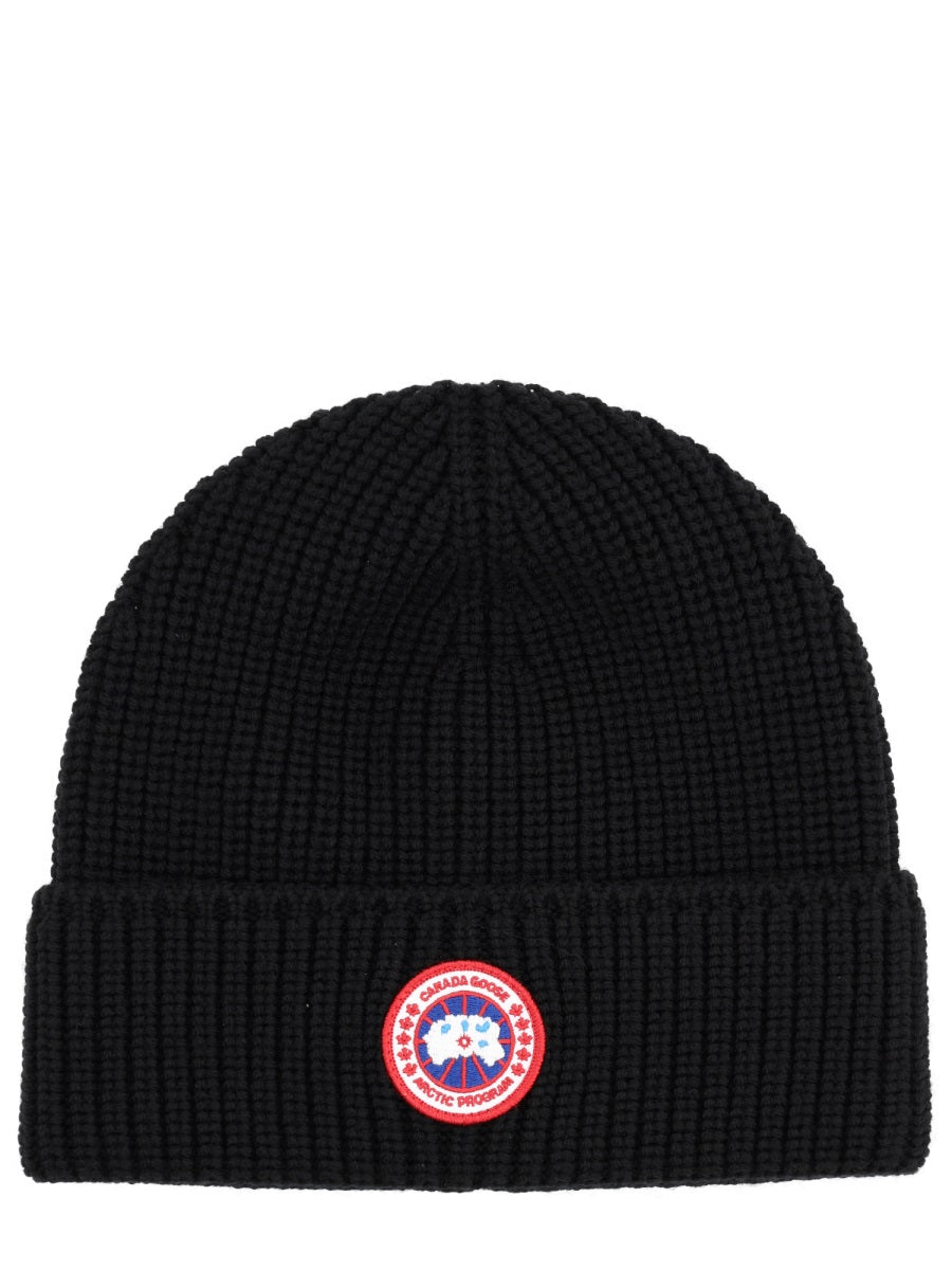 CANADA GOOSE Merino Wool Cap for Men - FW25 Collection