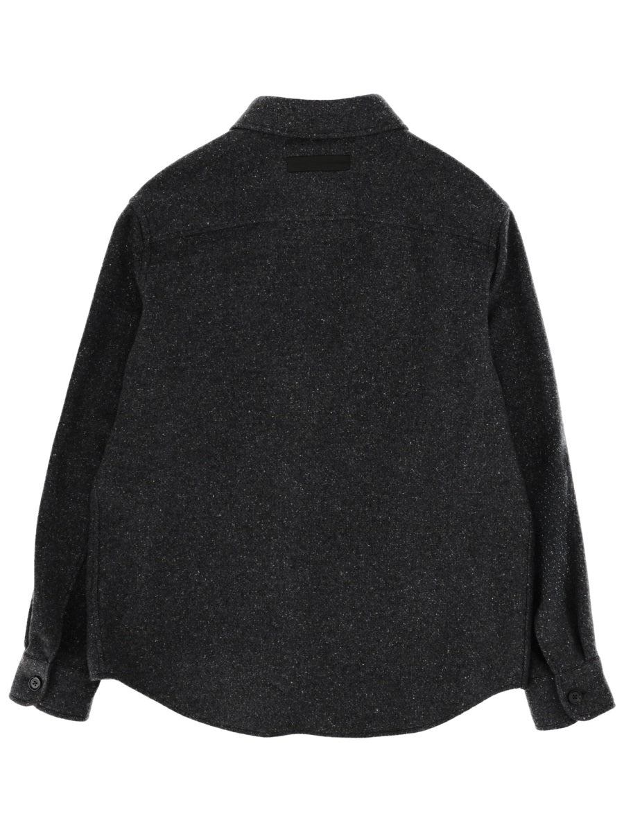 ZEGNA Luxurious Cashmere-Silk Blend Shirt