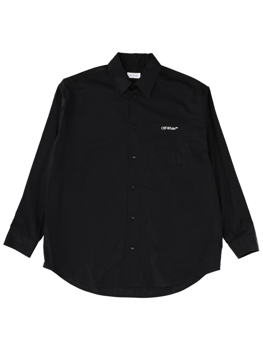 OFF-WHITE Cotton Button-Up Shirt