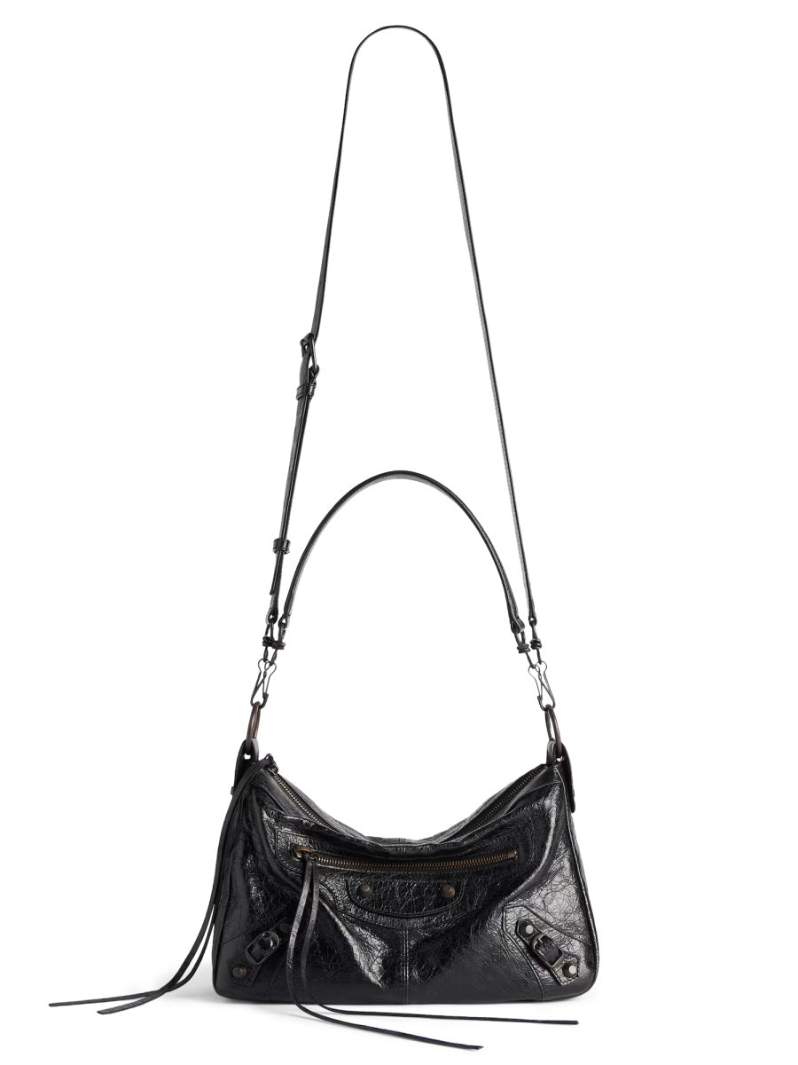 BALENCIAGA Mini City Moto Handbag