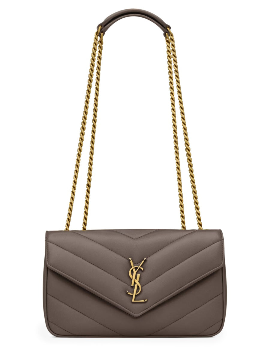 SAINT LAURENT Mini Lamb Leather Handbag
