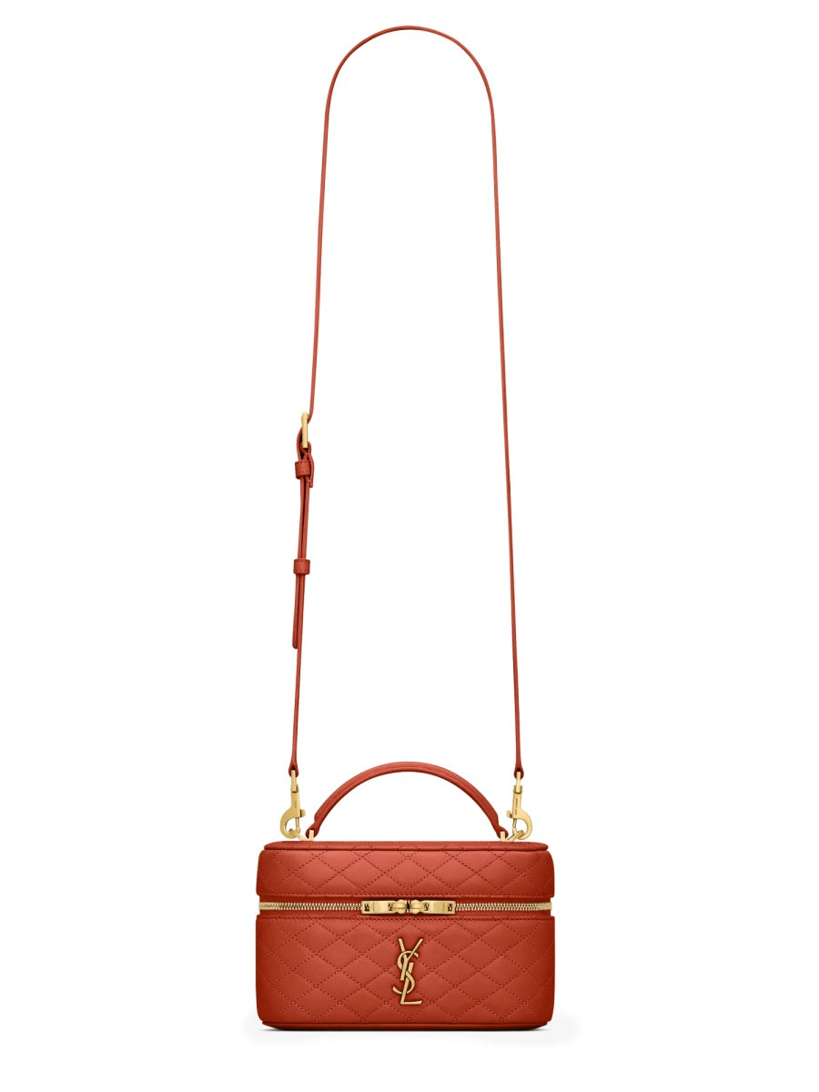 SAINT LAURENT Mini Handbag with Luxe Lamb Leather