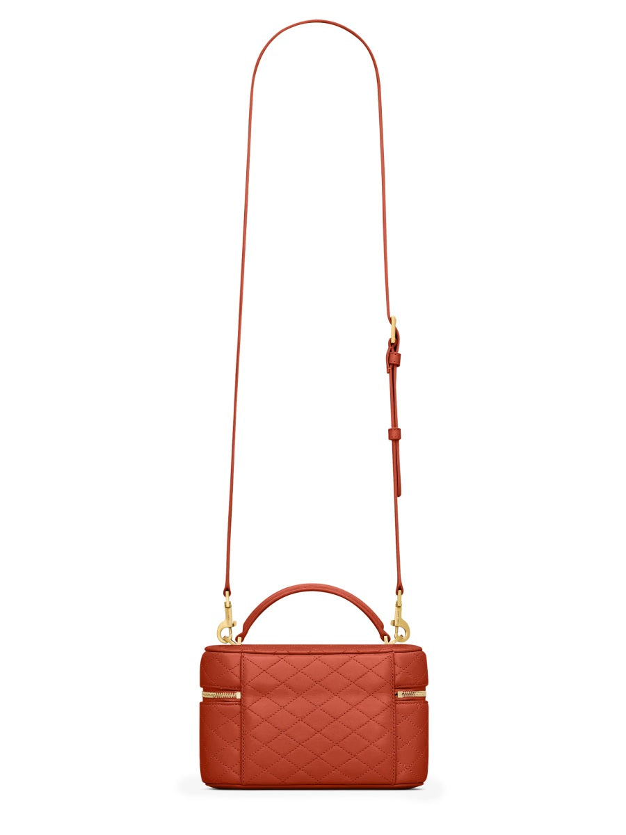SAINT LAURENT Mini Handbag with Luxe Lamb Leather