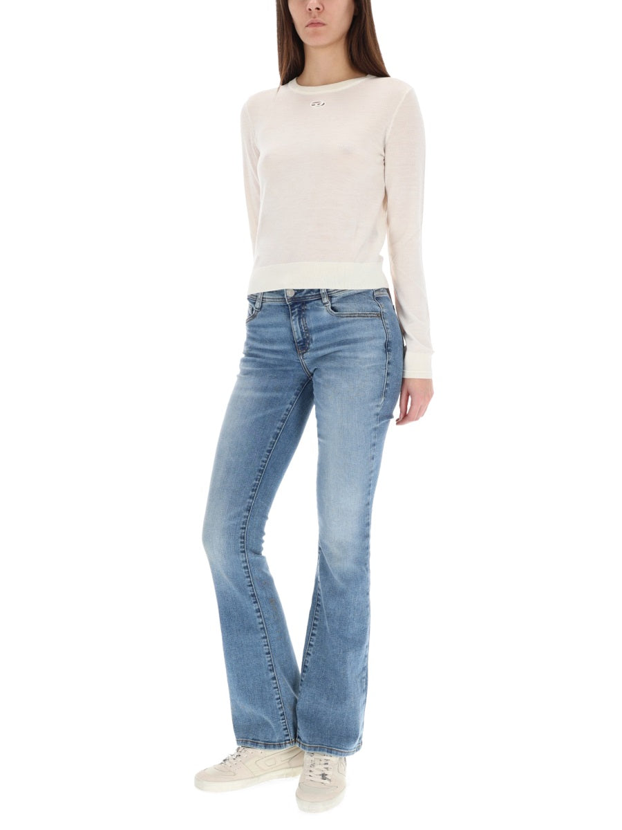 DIESEL High-Waisted Denim Jeans - FW25 Collection