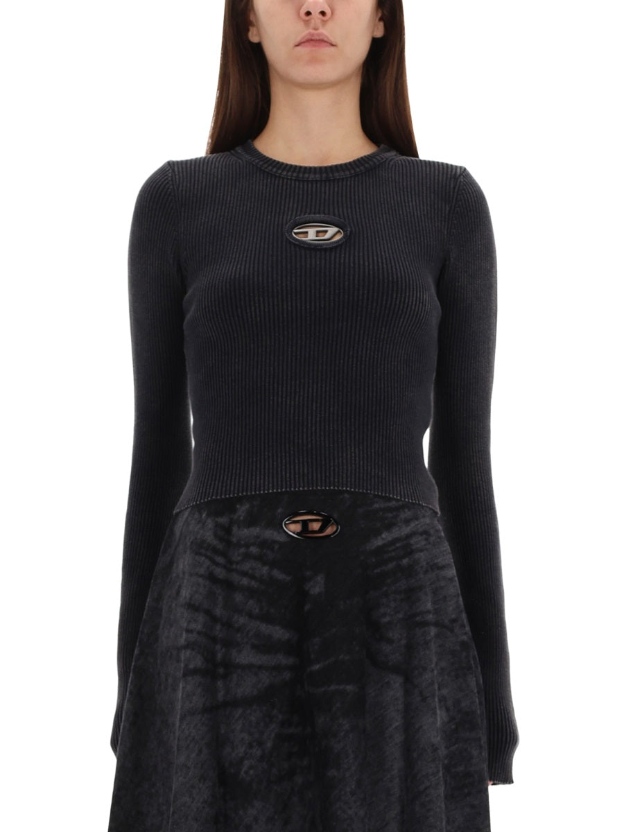 DIESEL Stylish Women's Mini T-Shirt for FW25