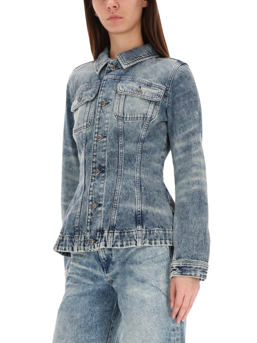 DIESEL Women's Premium Denim Sports Jacket